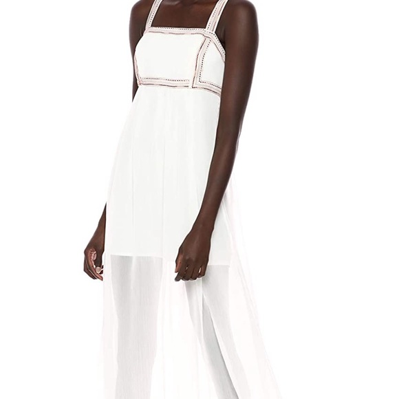 BCBGeneration Embroidered Empire Maxi Dress - Picture 2 of 5